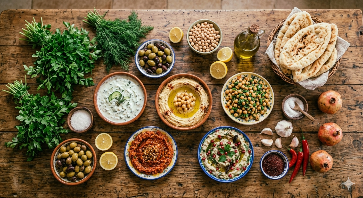 türkische Mezze Grundrezept